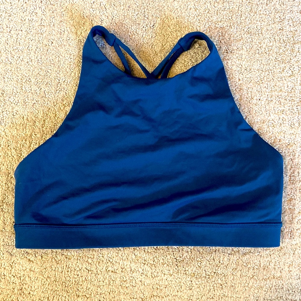 Blue - Lululemon SportsBra - Almost New